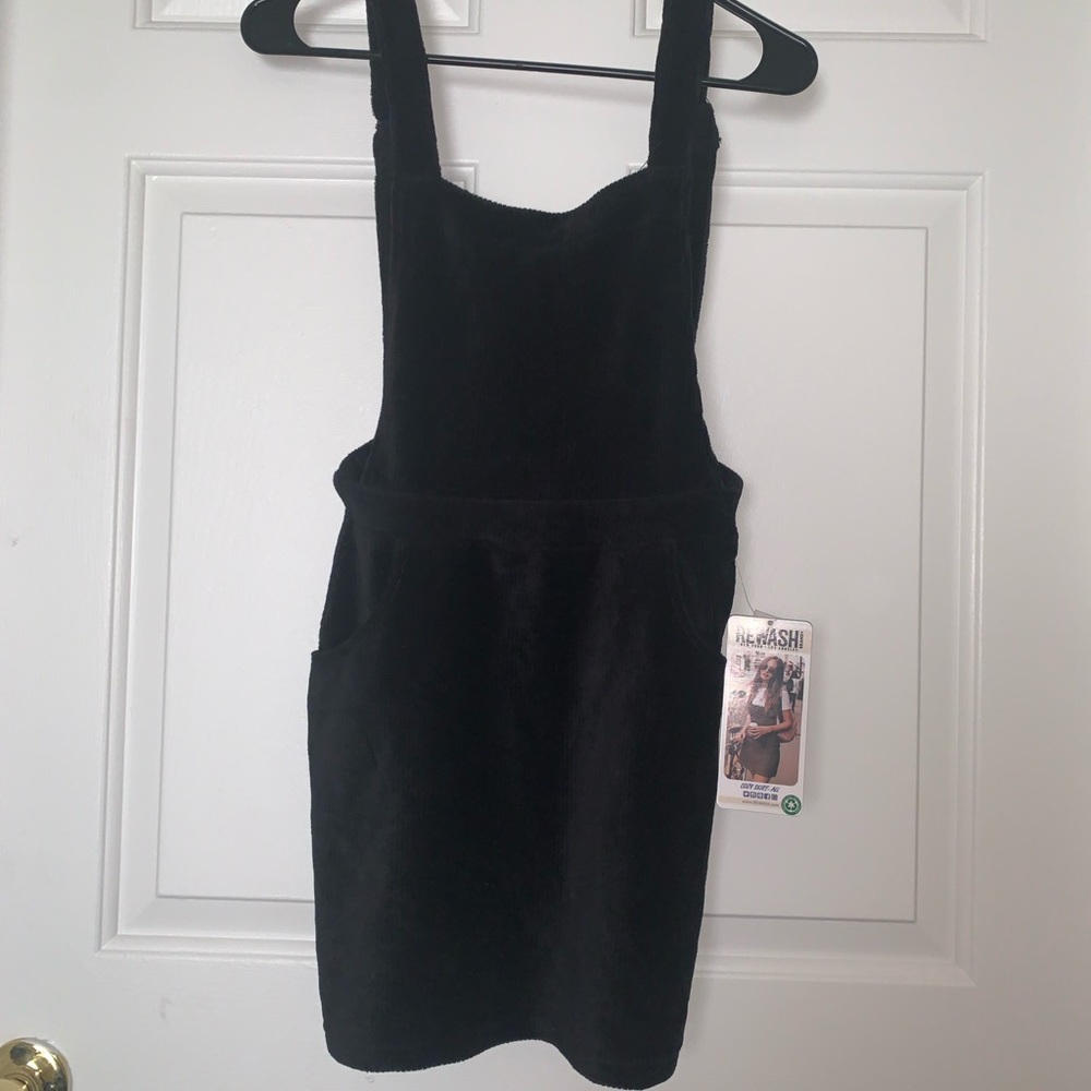 Black Overall dress